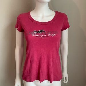 Pink Iron Horse Shirt